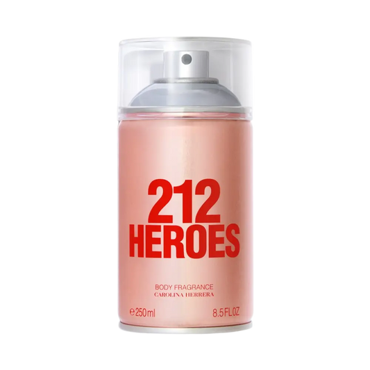 212 Heroes Body Spray Feminino - Carolina Herrera - Universo do Perfume