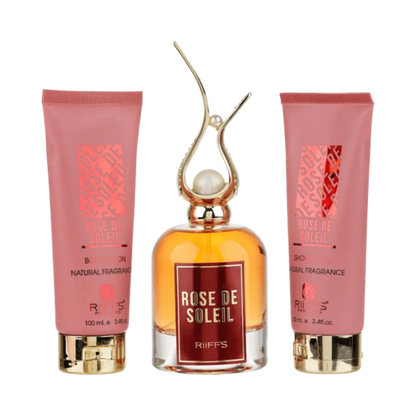Kit Rose De Soleil Eau de Parfum Feminino - Riiffs - Universo do Perfume