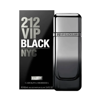 212 Vip Black Elixir Eau de Parfum Masculino - Carolina Herrera - Universo do Perfume