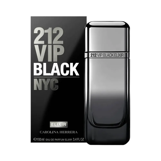 212 Vip Black Elixir Eau de Parfum Masculino - Carolina Herrera - Universo do Perfume