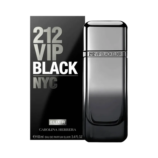 212 Vip Black Elixir Eau de Parfum Masculino - Carolina Herrera - Universo do Perfume