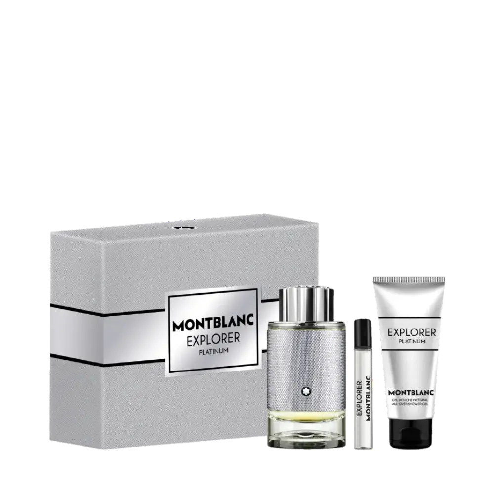 Kit Montblanc Explorer Platinum Masculino Eau de Parfum - Montblanc - Universo do Perfume