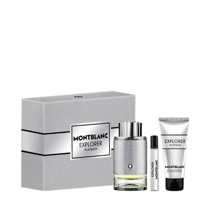 Kit Montblanc Explorer Platinum Masculino Eau de Parfum - Montblanc - Universo do Perfume