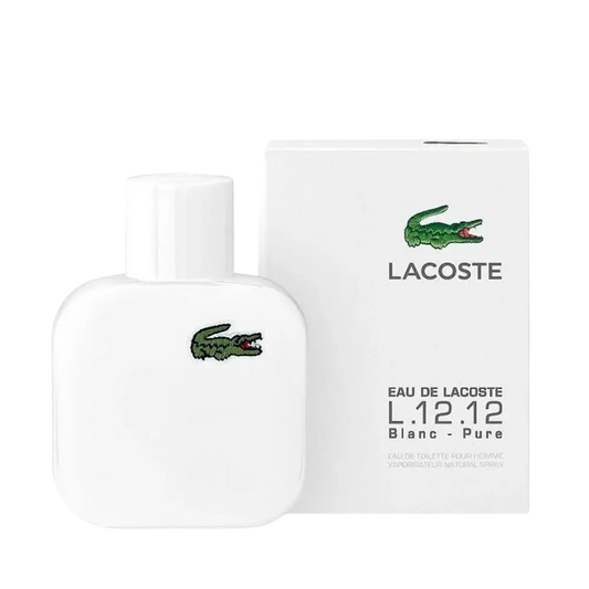 Eau de Lacoste L.12.12 Blanc Pure Eau de Toilette Masculino - Lacoste - Universo do Perfume