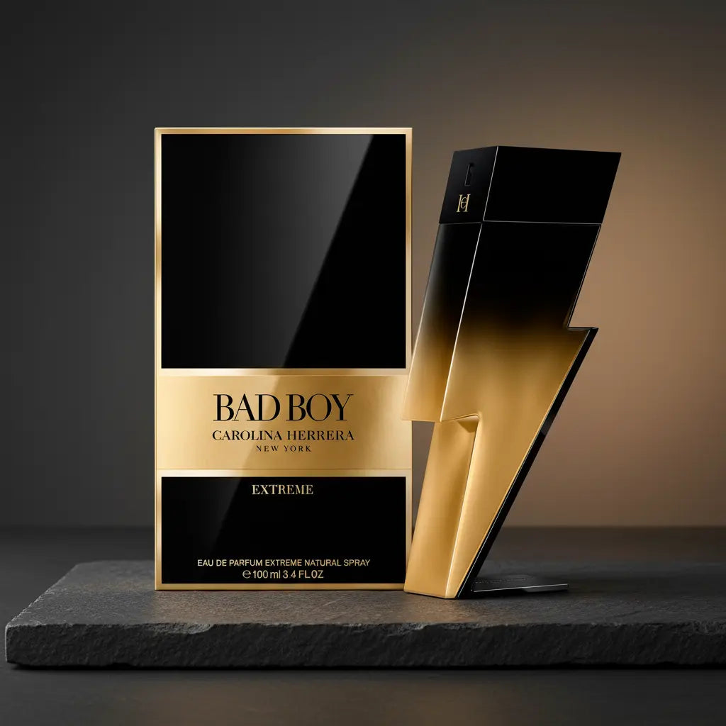 Bad Boy Extreme Eau de Parfum Masculino - Carolina Herrera - Universo do Perfume