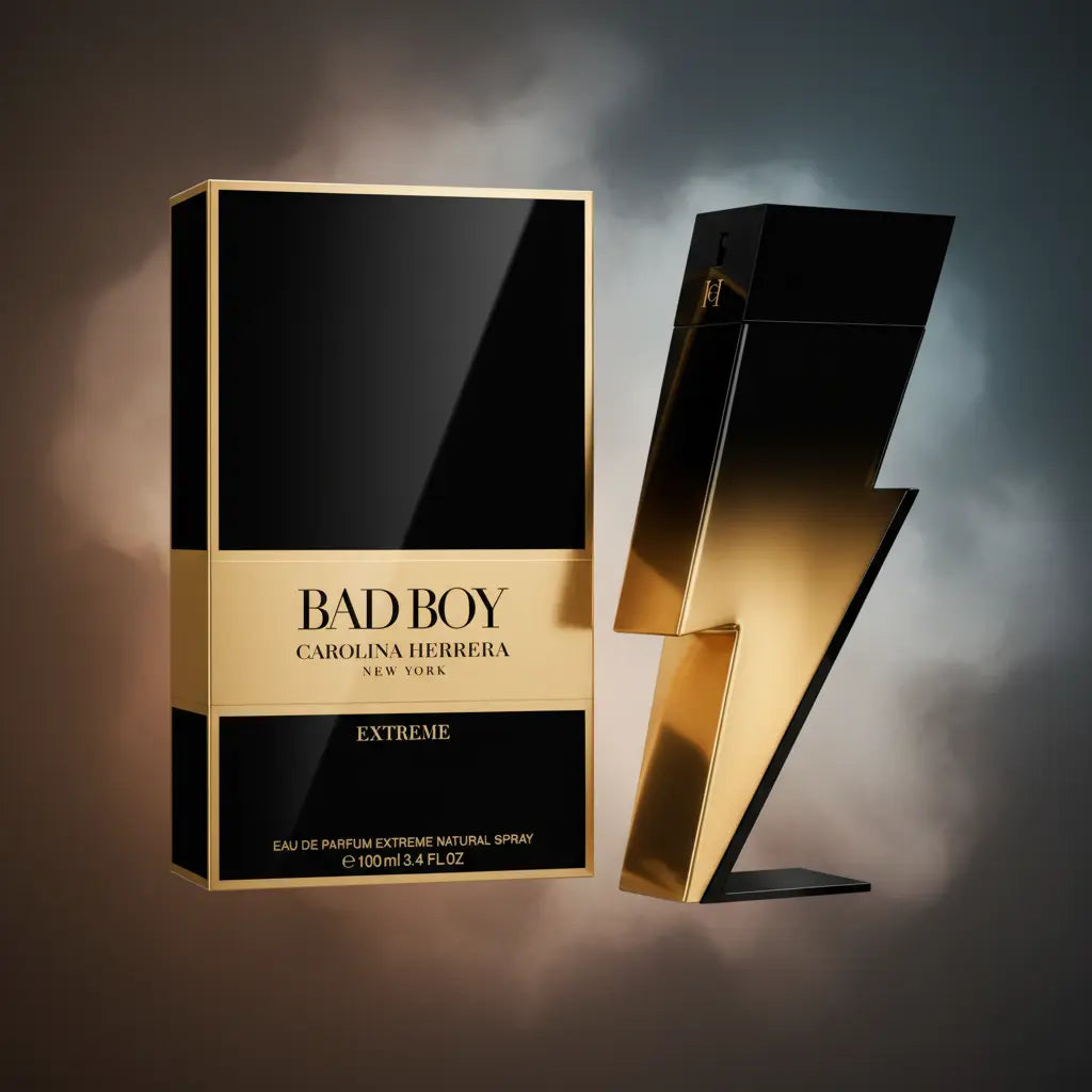Bad Boy Extreme Eau de Parfum Masculino - Carolina Herrera - Universo do Perfume