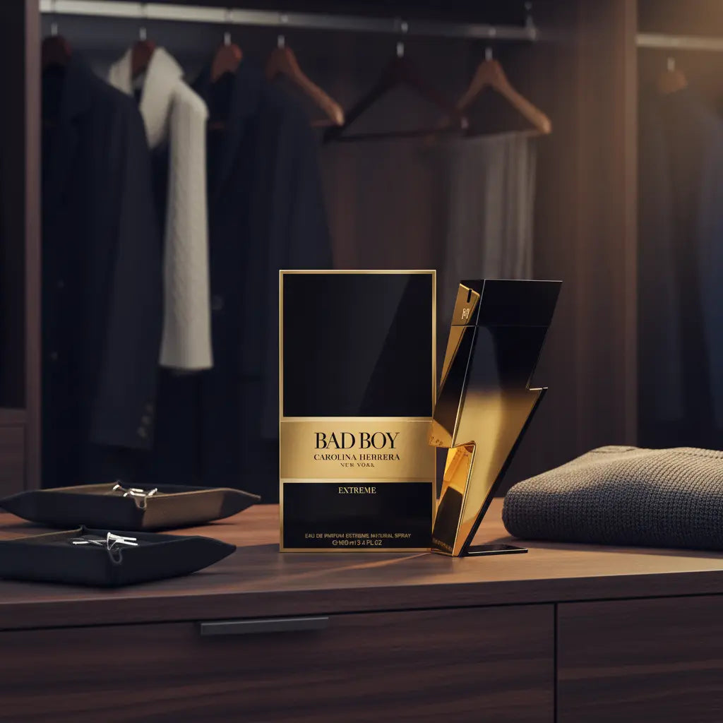 Bad Boy Extreme Eau de Parfum Masculino - Carolina Herrera - Universo do Perfume