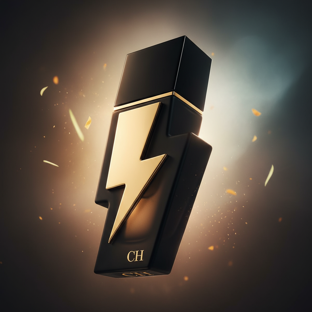 Perfume Bad Boy Le Parfum Eau de Parfum Masculino - Carolina Herrera em composição atmosférica com iluminação sofisticada