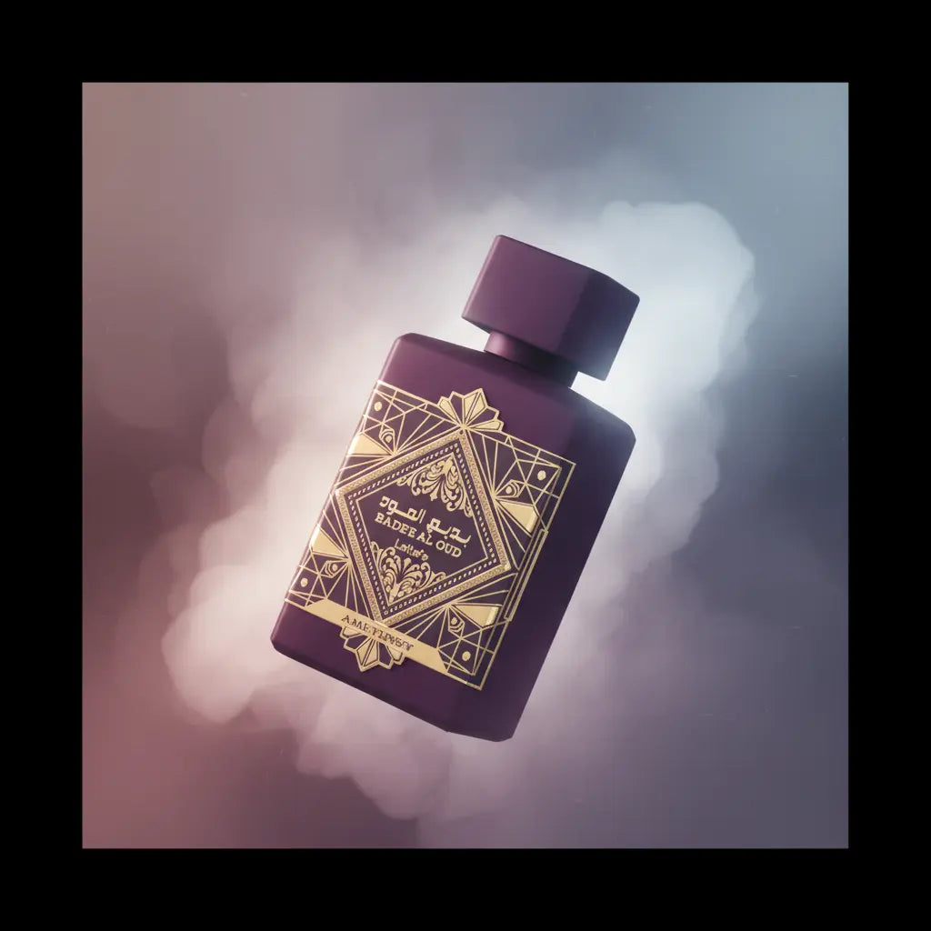 Bade'e Al Oud Amethyst Eau de Parfum Unissex - Lattafa - Universo do Perfume