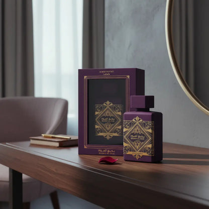 Bade'e Al Oud Amethyst Eau de Parfum Unissex - Lattafa - Universo do Perfume