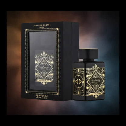 Bade'e Al Oud - Oud For Glory Eau de Parfum Unissex - Lattafa - Universo do Perfume