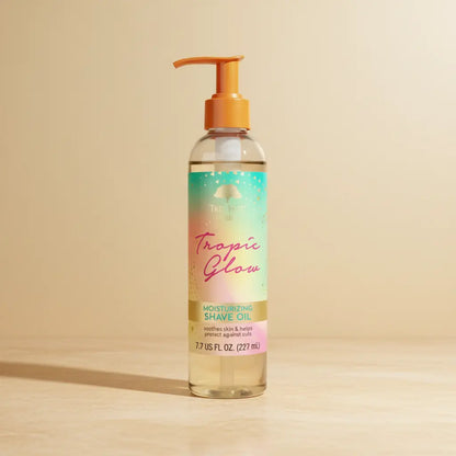 Bare Tropic Glow Moisturizing Shave Oil Óleo para Depilação - Tree Hut - Universo do Perfume