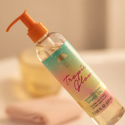 Bare Tropic Glow Moisturizing Shave Oil Óleo para Depilação - Tree Hut - Universo do Perfume