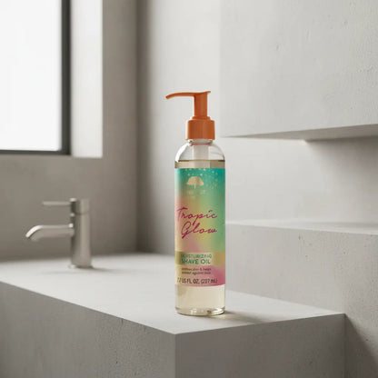Bare Tropic Glow Moisturizing Shave Oil Óleo para Depilação - Tree Hut - Universo do Perfume