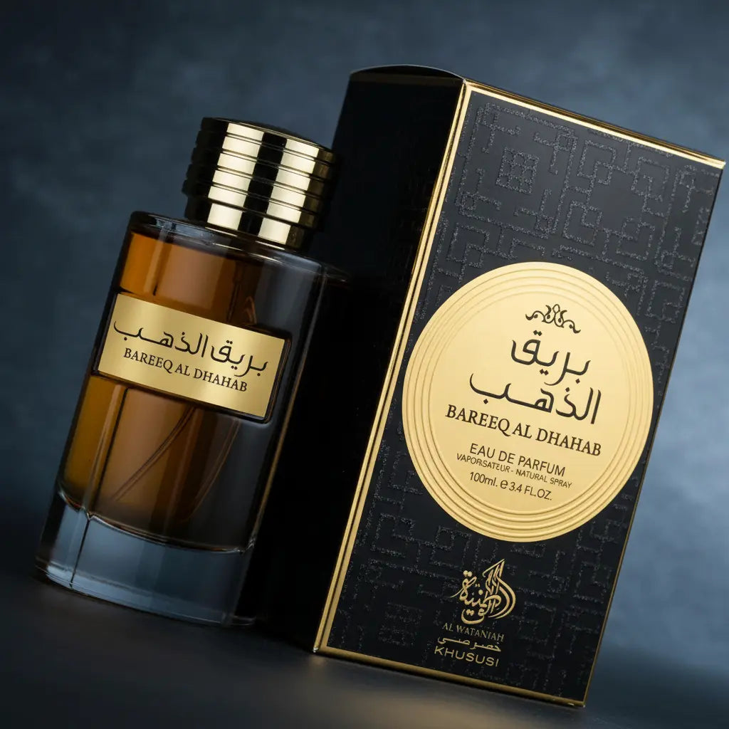 Bareeq Al Dhahab Eau de Parfum Masculino - Al Wataniah - Universo do Perfume