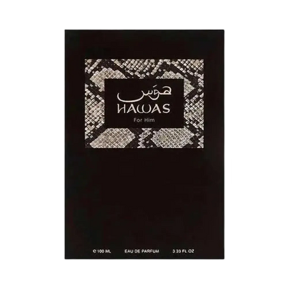 Hawas For Him Eau de Parfum Masculino - Rasasi - Universo do Perfume