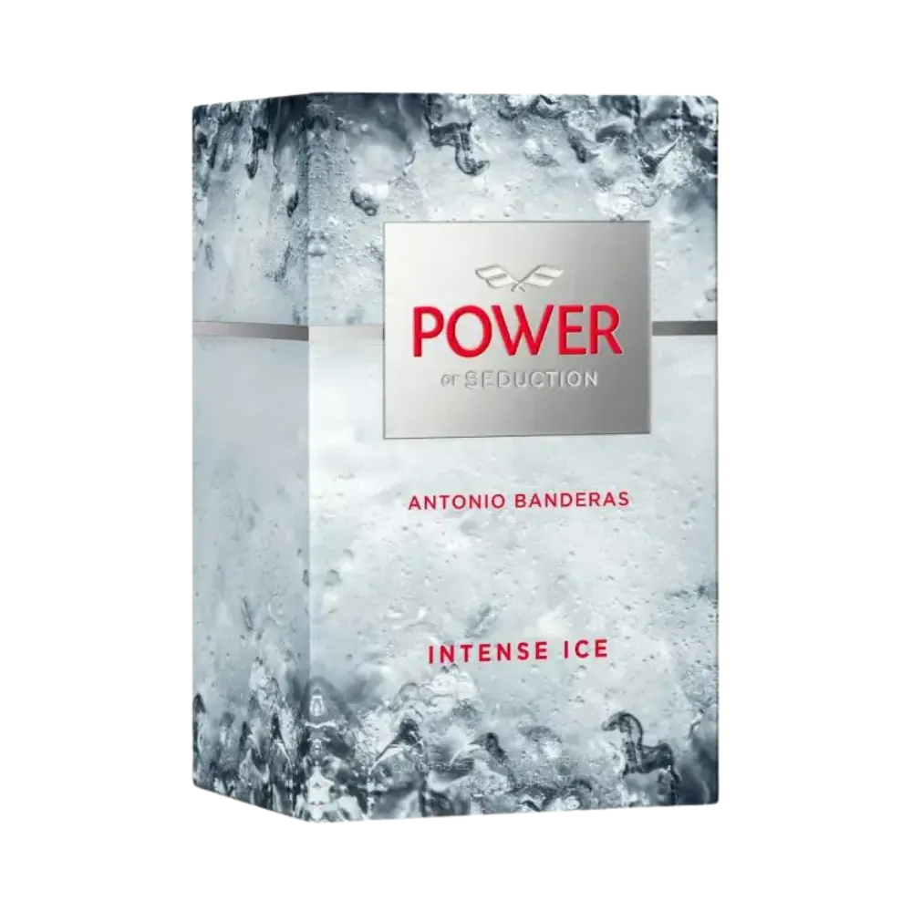 Power Of Seduction Intense Ice Eau de Toilette Masculino - Antonio Banderas - Universo do Perfume