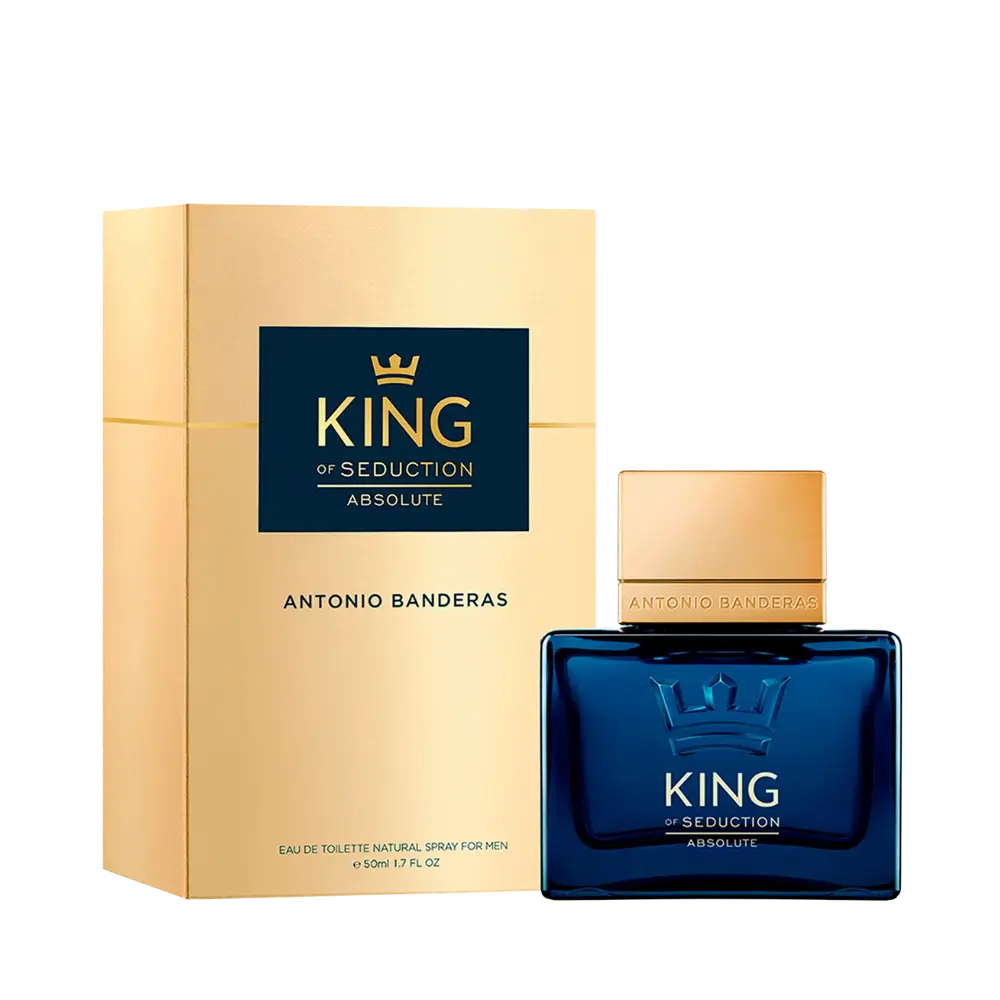 King Of Seduction Absolute For Men Eau de Toilette Masculino - Antonio Banderas - Universo do Perfume