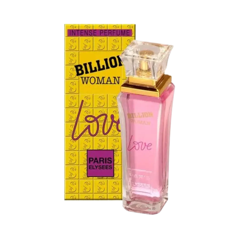 Billion Woman Love Eau de Toilette Feminino - Paris Elysees - Universo do Perfume