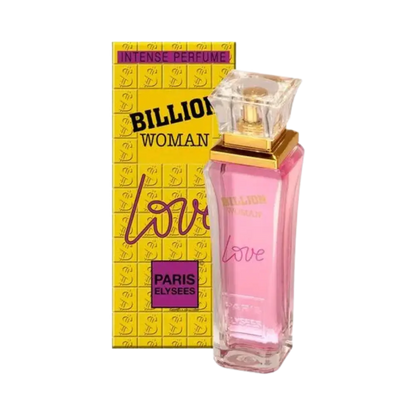 Billion Woman Love Eau de Toilette Feminino - Paris Elysees - Universo do Perfume