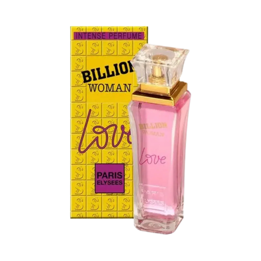 Billion Woman Love Eau de Toilette Feminino - Paris Elysees - Universo do Perfume