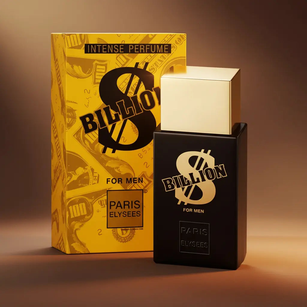 Billion For Men Eau de Toilette Masculino - Paris Elysees - Universo do Perfume