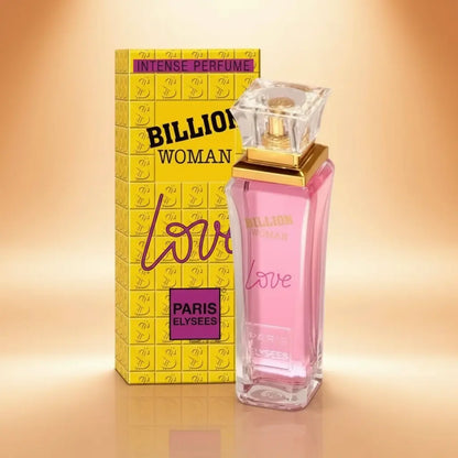 Billion Woman Love Eau de Toilette Feminino - Paris Elysees - Universo do Perfume