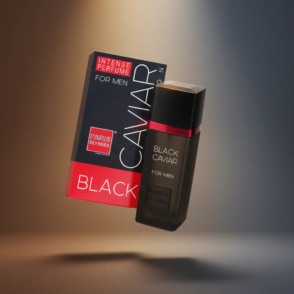 Black Caviar Collection For Men Eau de Toilette Masculino - Paris Elysees - Universo do Perfume