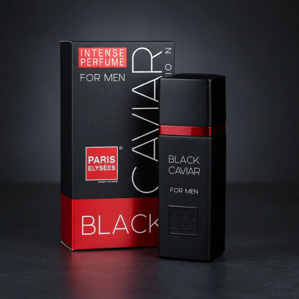 Black Caviar Collection For Men Eau de Toilette Masculino - Paris Elysees - Universo do Perfume