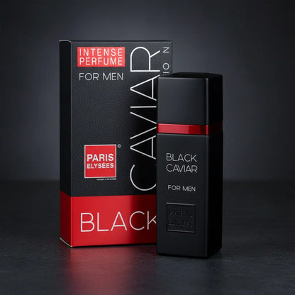 Black Caviar Collection For Men Eau de Toilette Masculino - Paris Elysees - Universo do Perfume