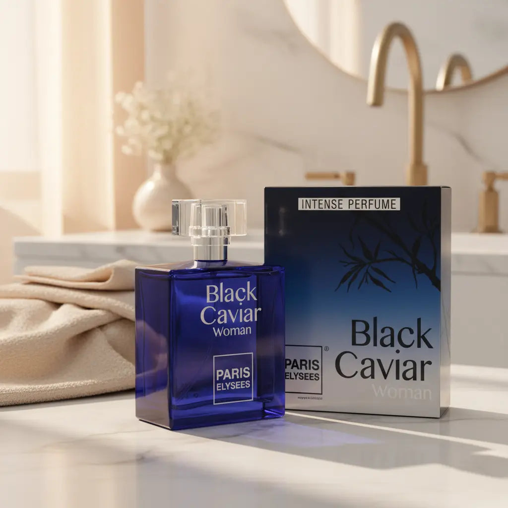 Black Caviar Woman Eau de Toilette Feminino - Paris Elysees - Universo do Perfume