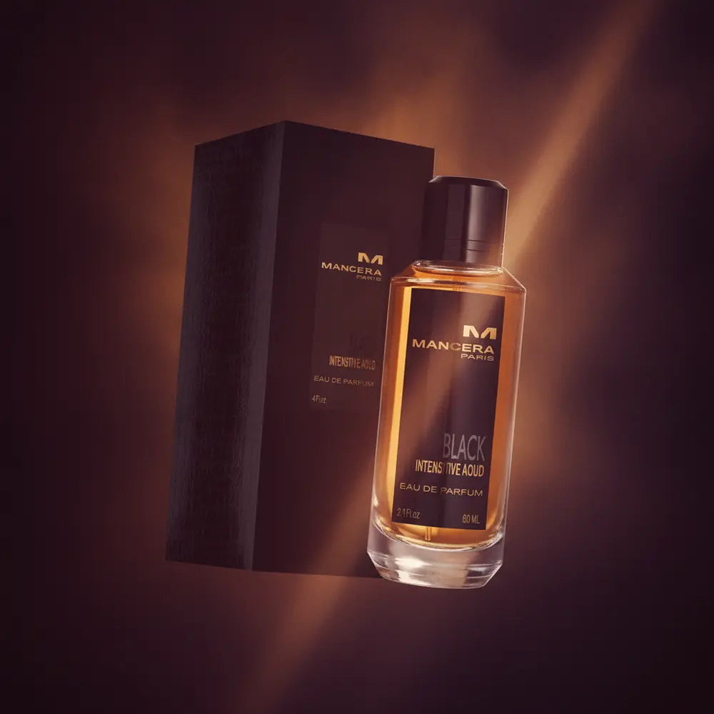 Perfume Black Intensitive Aoud Unissex - Mancera em composição atmosférica com iluminação sofisticada