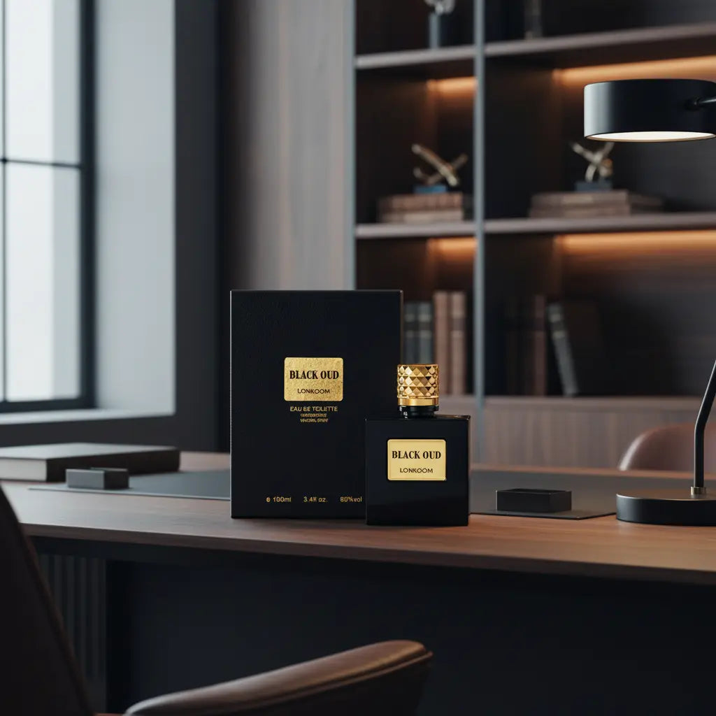 Black Oud Eau de Toilette Masculino - Lonkoom - Universo do Perfume