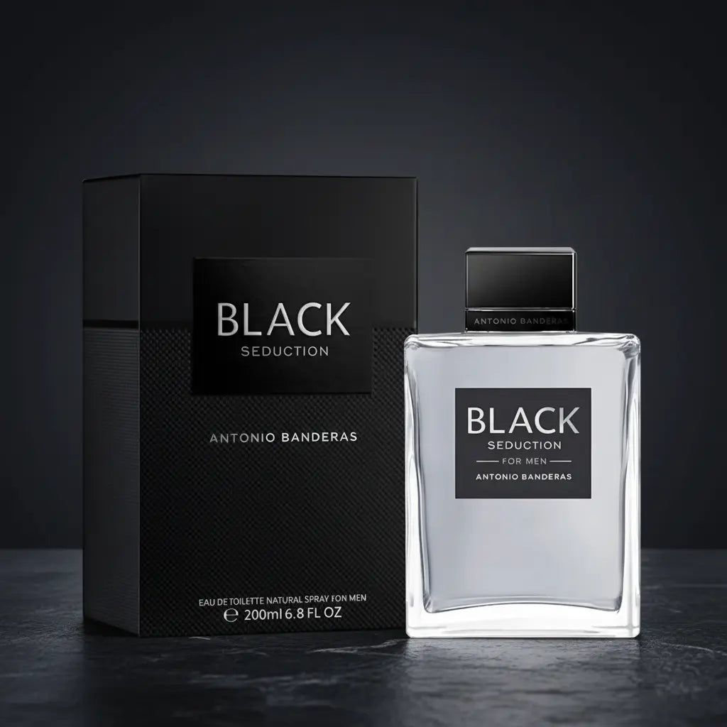 Black Seduction Eau de Toilette Masculino - Antonio Banderas - Universo do Perfume