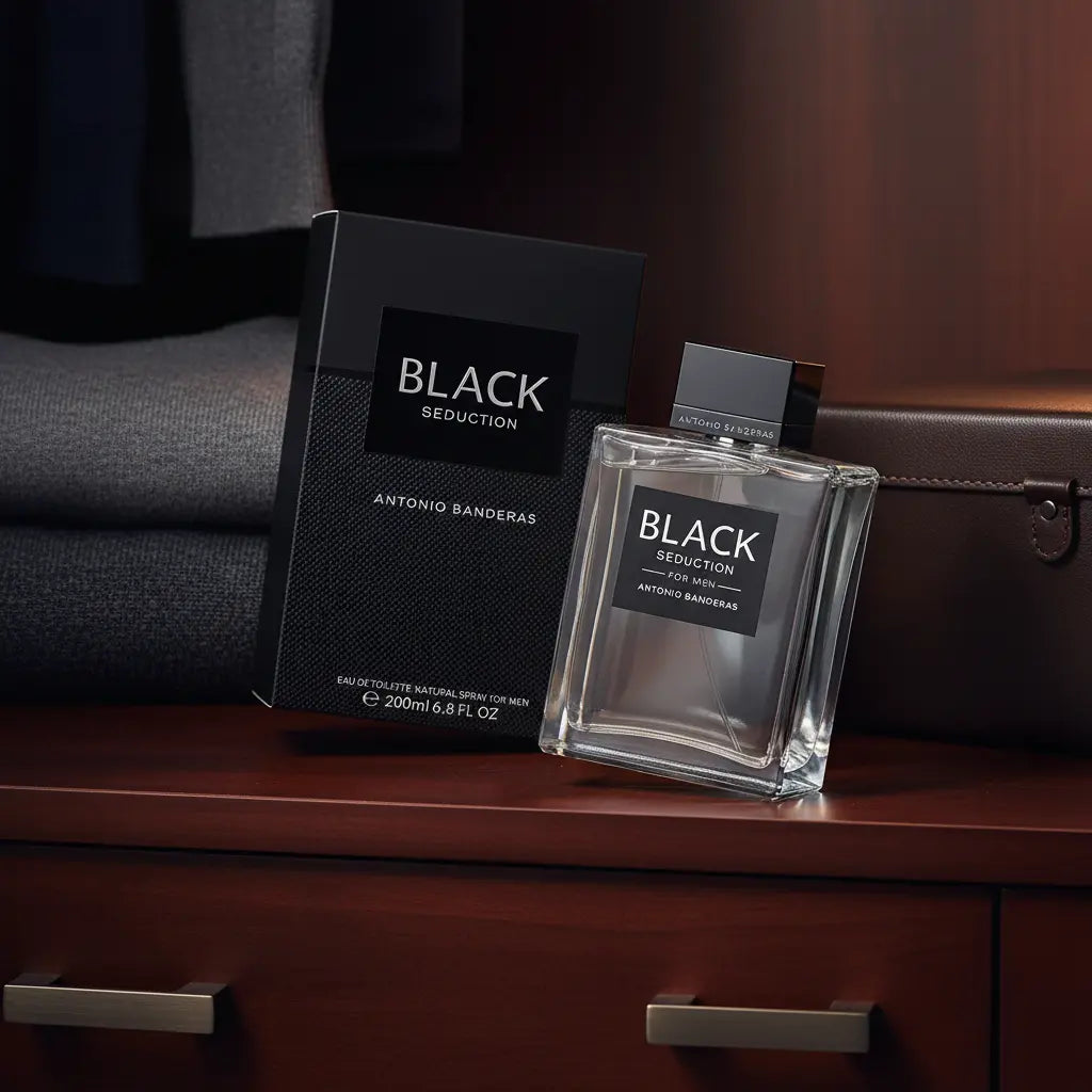 Black Seduction Eau de Toilette Masculino - Antonio Banderas - Universo do Perfume