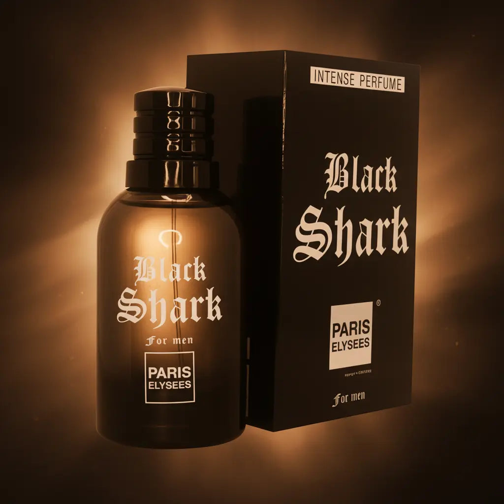 Black Shark For Men Eau de Toilette Masculino - Paris Elysees - Universo do Perfume