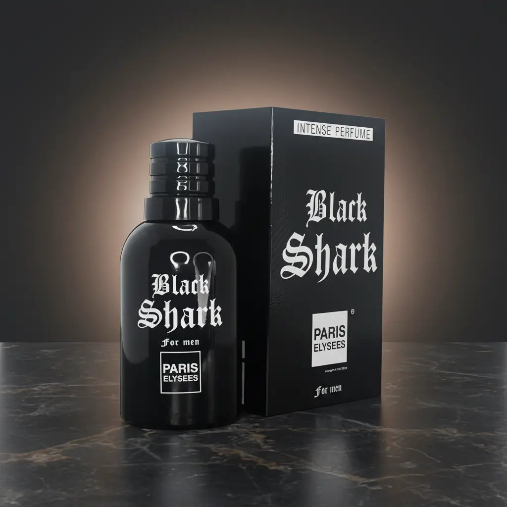 Black Shark For Men Eau de Toilette Masculino - Paris Elysees - Universo do Perfume