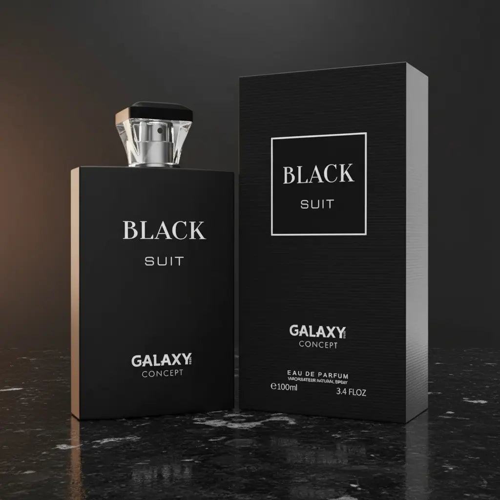 Black Suit Eau de Parfum Masculino - Galaxy Plus - Universo do Perfume