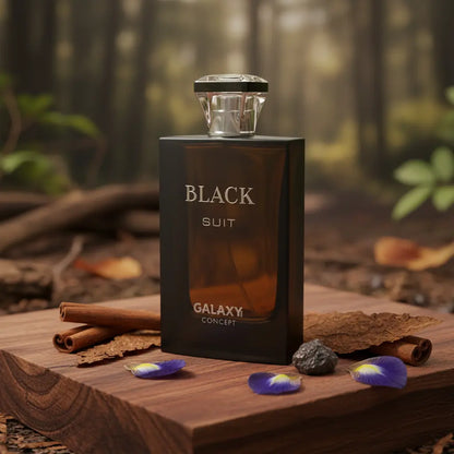 Black Suit Eau de Parfum Masculino - Galaxy Plus - Universo do Perfume