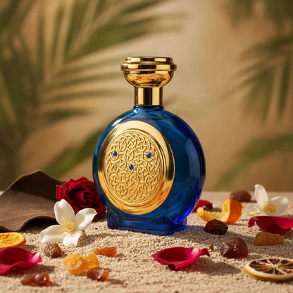 Perfume Blue Sapphire Supercharged Parfum Unissex - Boadicea The Victorious em composição olfativa inspirada na fragrância
