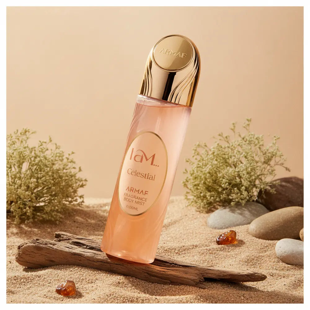 Perfume Body Mist I Am Celestial Unissex - Armaf em composição olfativa inspirada na fragrância