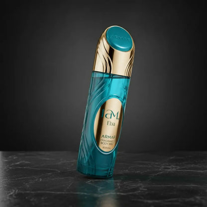 Perfume Body Mist I Am Eba Feminino - Armaf em composição de luxo com iluminação sofisticada
