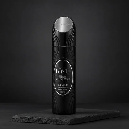 Body Mist I Am Elixir Of The Wild Masculino - Armaf - Universo do Perfume
