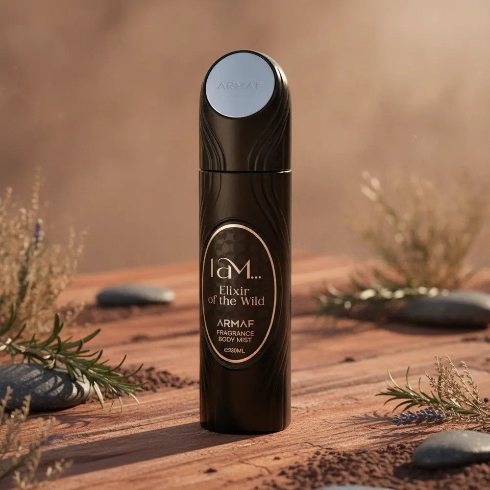 Body Mist I Am Elixir Of The Wild Masculino - Armaf - Universo do Perfume