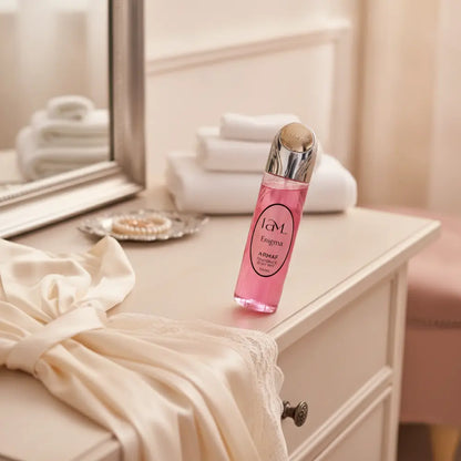 Perfume Body Mist I Am Enigma Feminino - Armaf em ambiente elegante de lifestyle