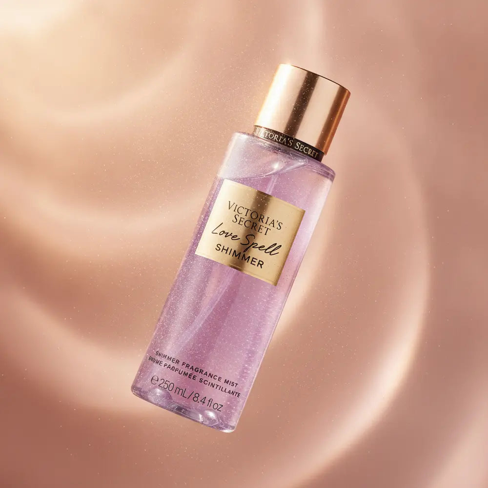 Body Splash Love Spell Shimmer Feminino - Victoria's Secret - Universo do Perfume