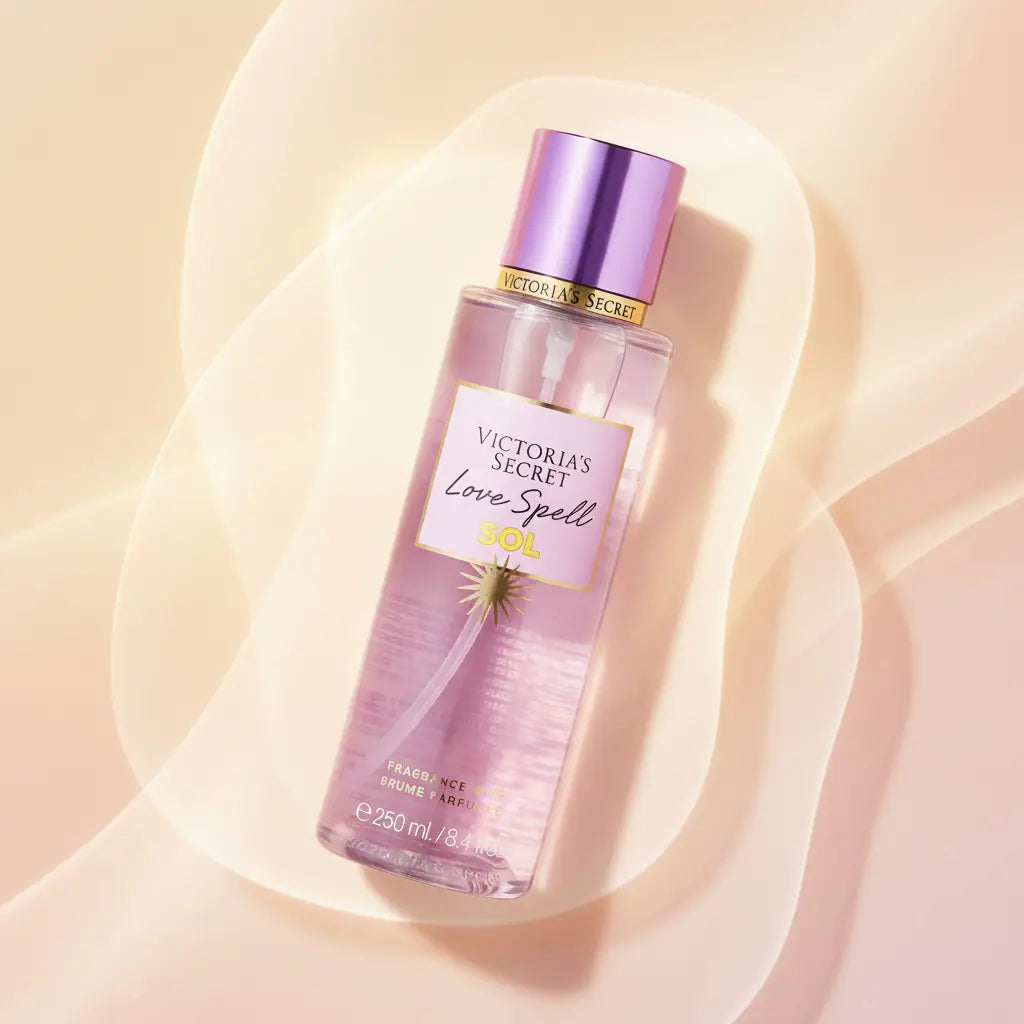 Body Splash Love Spell Sol Feminino - Victoria's Secret - Universo do Perfume