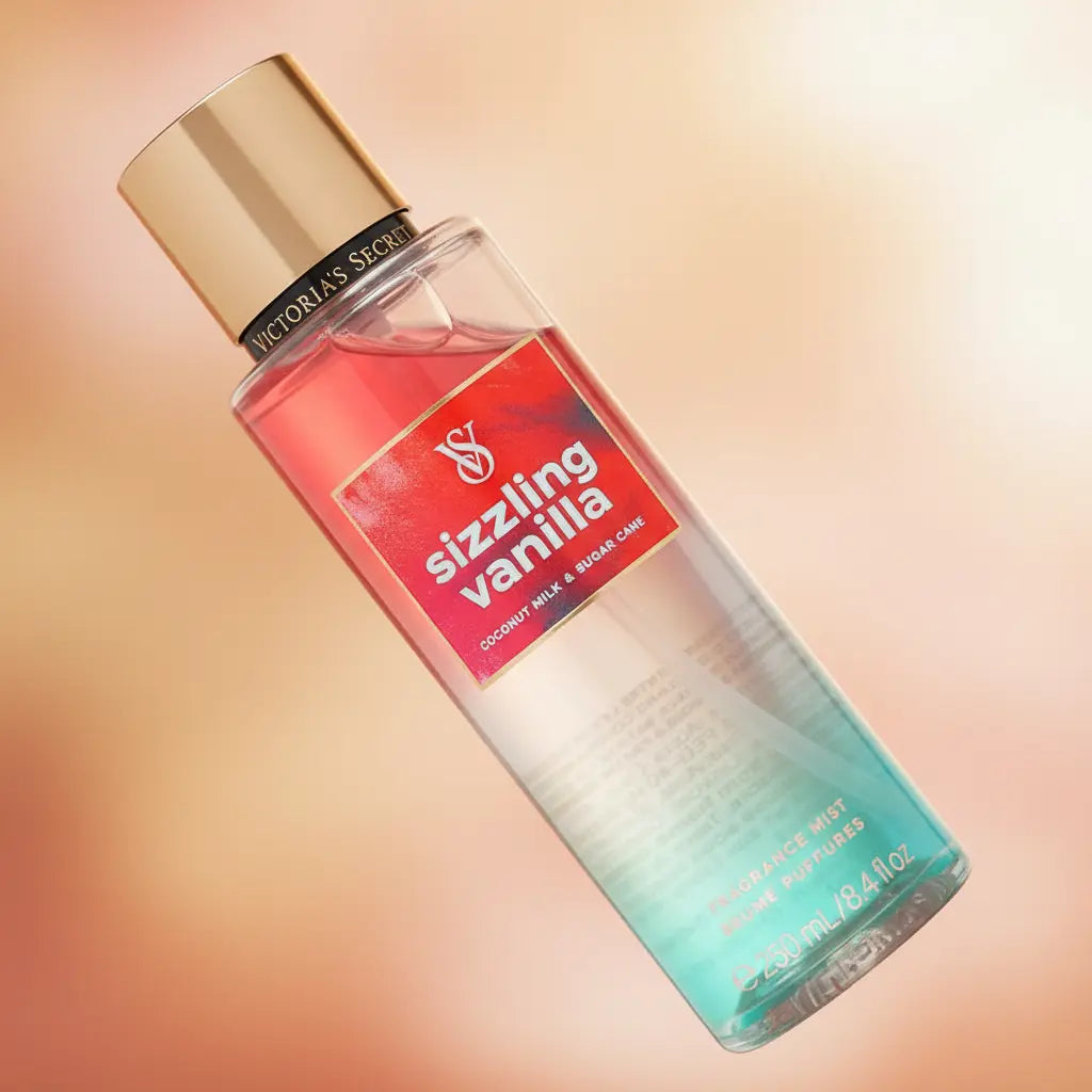 Body Splash Sizzling Vanilla Body Splash Feminino - Victoria's Secret - Universo do Perfume