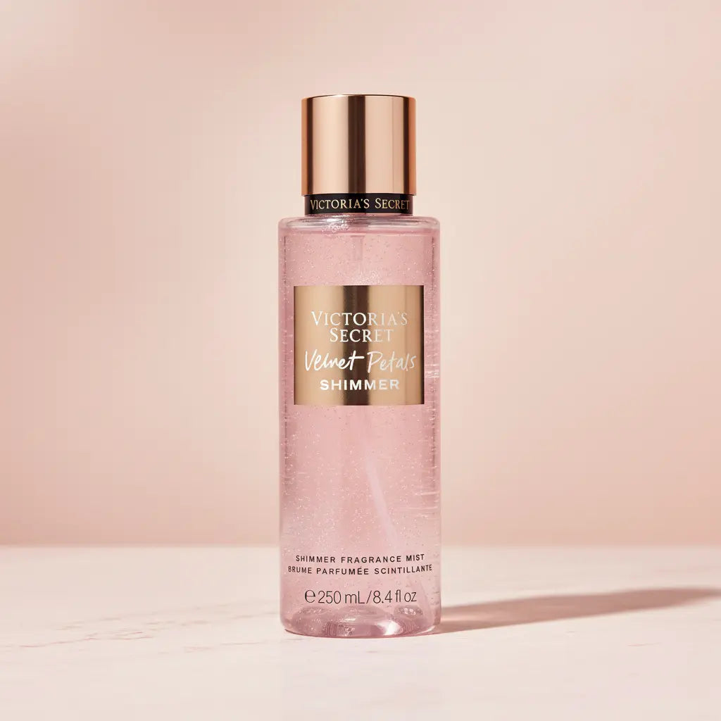 Body Splash Velvet Petals Shimmer Body Splash Feminino - Victorias Secret - Universo do Perfume