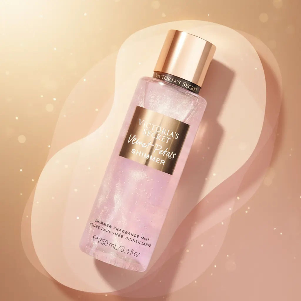 Body Splash Velvet Petals Shimmer Body Splash Feminino - Victorias Secret - Universo do Perfume
